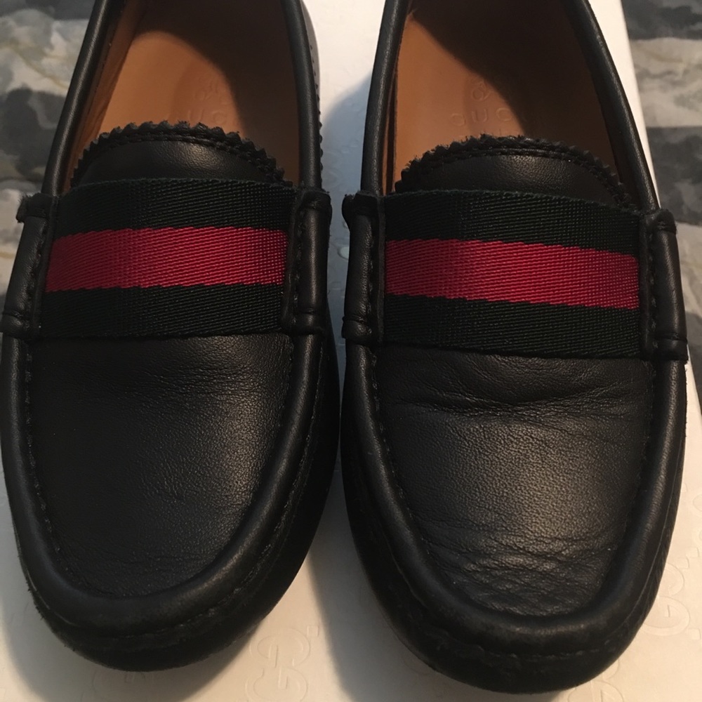 Authentic Gucci Loafers for Toddler Boy Size 10B